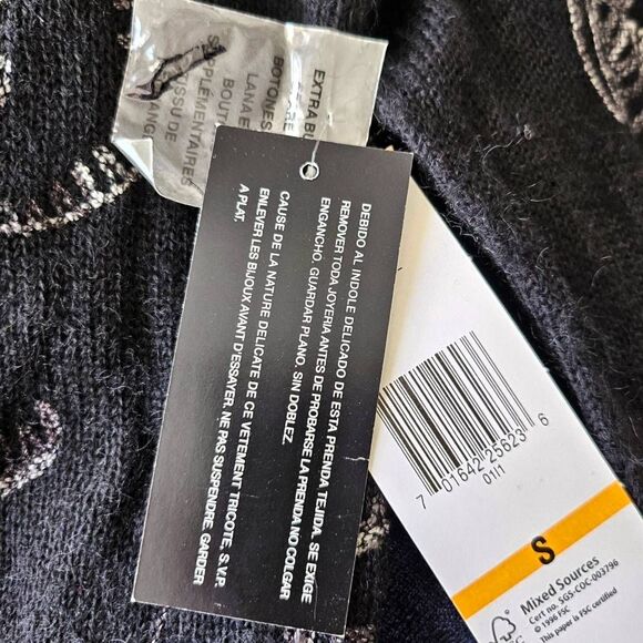 whimsigoth embroidered knit sweater - Picture 6 of 6